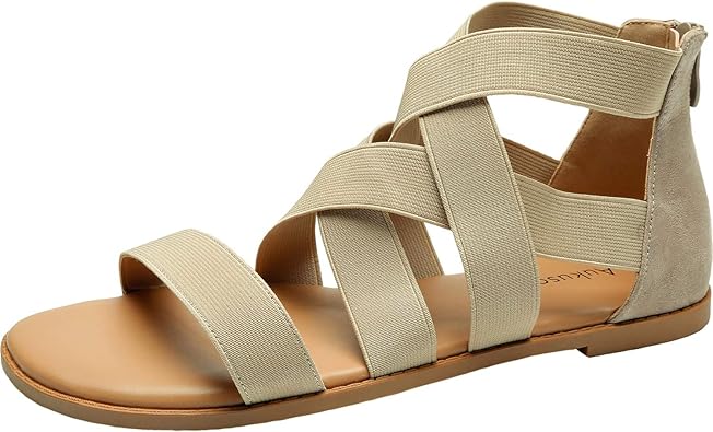 womens wide fit flat sandals