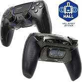 HEXGAMING ULTIMATE PRO Controller Compatible with ps5, Explorer Black | Hall Effect Joysticks, Adjustable Triggers, 4 Remappable Buttons, 6 Profiles, 8 Swap Sticks, PC Compatible, Wireless Gaming