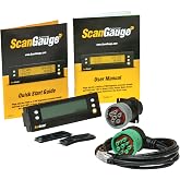 ScanGauge D J1939 (9pin) &amp; J1708 (6pin) Vehicle Monitor for OTR Trucks &amp; Diesel Pusher Motorhomes