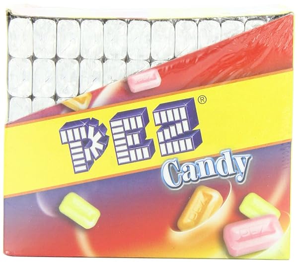 PEZ ORIGINAL FRUIT CANDY REFILLS, 6-COUNT ROLL, 0.29 OUNCE (PACK OF 12)