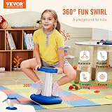 VEVOR Kids Wobble Chair, Active Stool for Focus & Posture, Blue view 4
