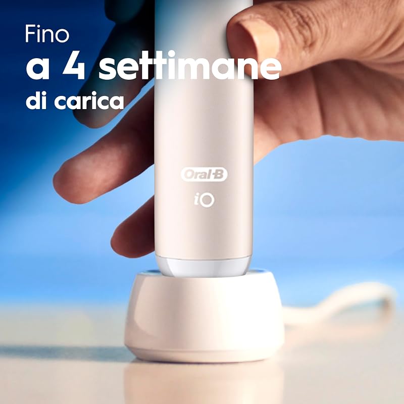 iO 2 Spazzolino Elettrico, 1 Testina di Ricambio, Custodia, Rosa