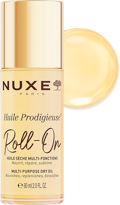 Nuxe Huile Prodigieuse Roll-On Dry Oil 60ml Multi-Purpose Vegan Skincare