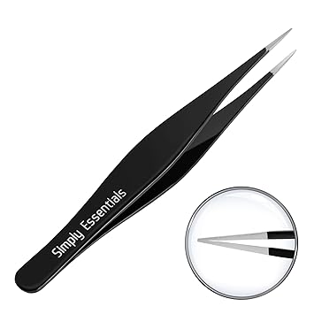 Amazon Com Best Point Tweezers Set For Ingrown Hair Includes