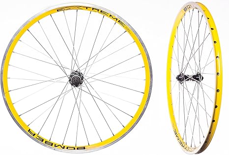 yellow mtb rims