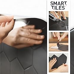 Smart Tiles Peel and Stick Backsplash - 5 Sheets of