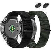 MDBBLBM 20mm Nylon Watch Bands for Garmin Fenix 8 AMOLED-43mm/7S Pro/7S/6S Pro/ 6S,QuickFit Sports Strap for Fenix 5S plus/5S/Descent Mk2s/Descent Mk3i 43mm/Approach S70/epix Pro 42mm