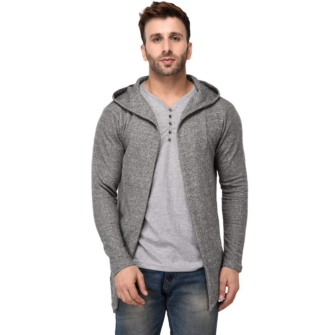 light grey cardigan mens