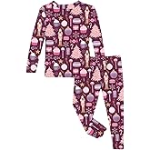 KicKee Long Sleeve Pajama Set – Snuggly Fall PJs for Newborns, Babies & Kids – Cozy Matching Top & Bottom