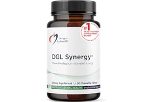 Designs for Health Deglycyrrhizinated Licorice Root Chewables - DGL Synergy 500mg Licorice Supplement to Support Digestion - Pleasant-Tasting, Non-GMO + Sugar Free (90 Chewable Tablets)