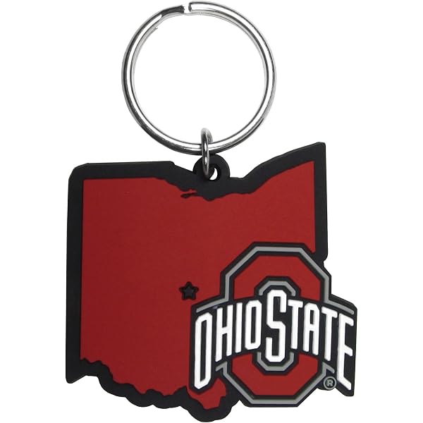 Ohio State Buckeyes Gift Set NCAA Ohio State Buckeyes Key Hanger Bone ...