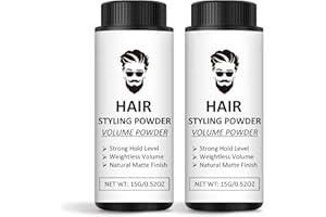 IONSGAKO Hair Texture Styling Powder for Men & Women, Hair Texturizing & Volumizing Powder Add Instant Volume, Long-Lasting H