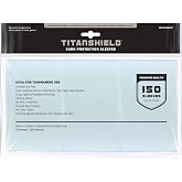 TitanShield (150 Sleeves) Clear Tarot Size Card Sleeves