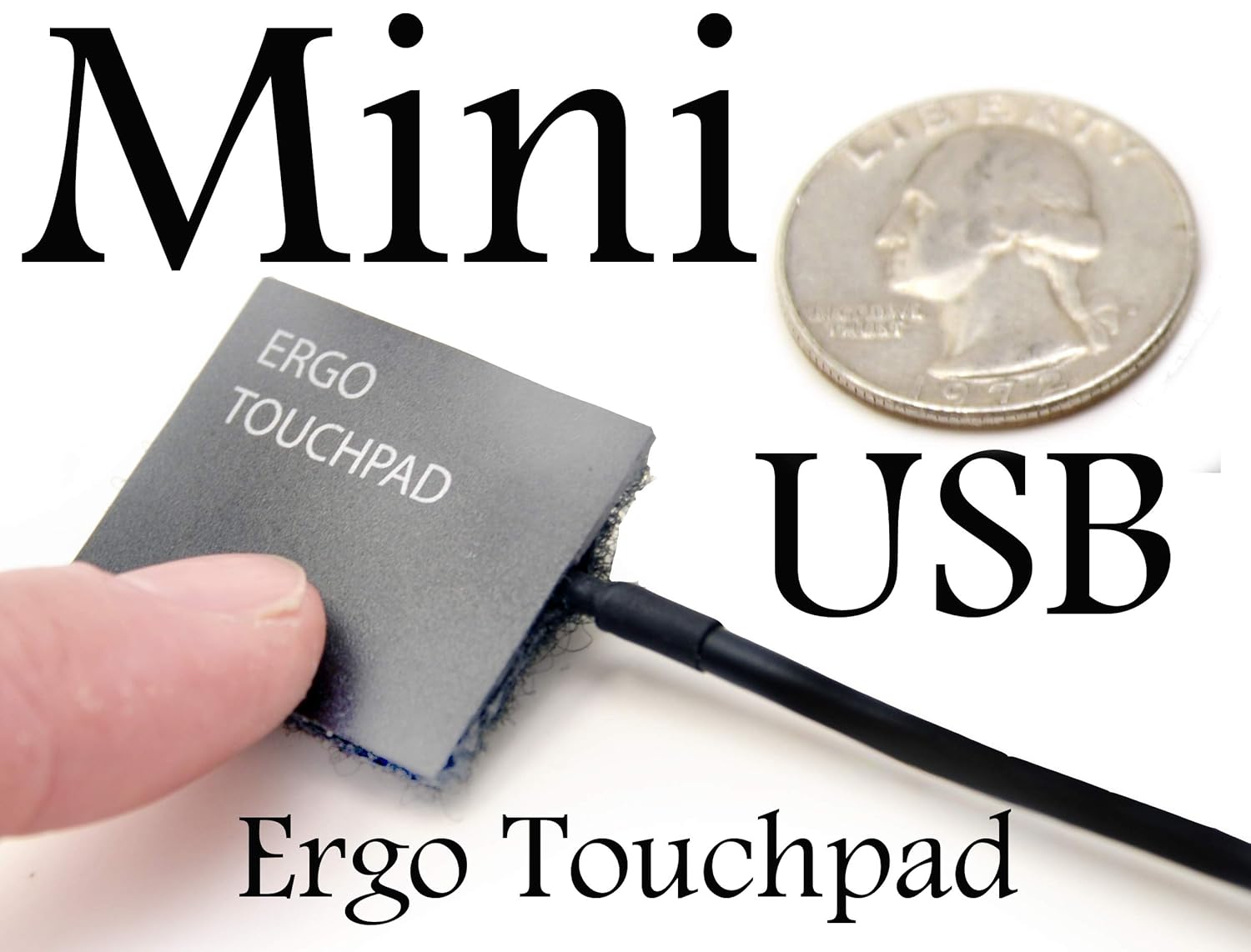 Touch Pads Mouse Wired 1 1 X 1 3 Inches Ergo Touchpad Mini Usb Etp001mtpusb Trackpad Worlds Smallest Usb Computer Touchpad Computers Accessories
