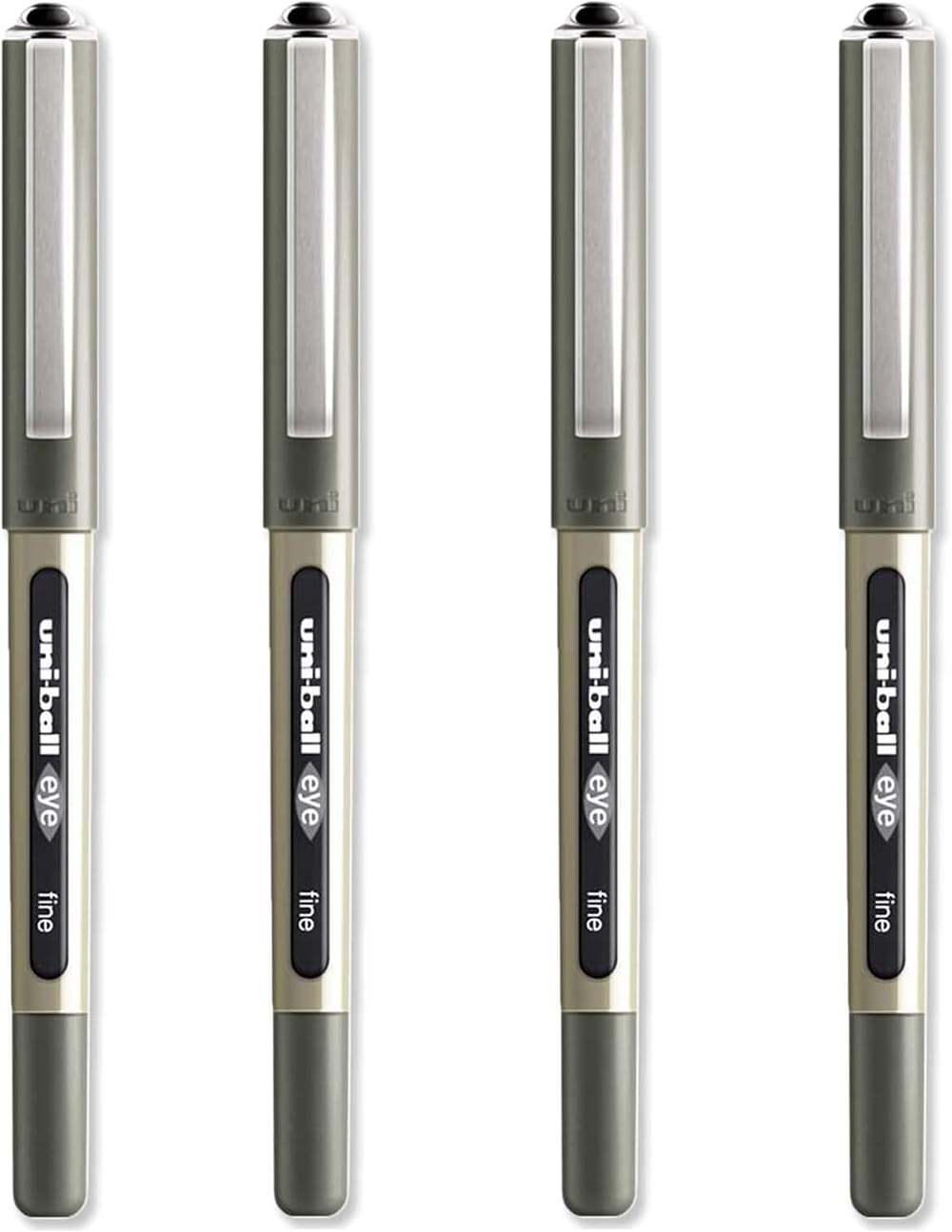 uni-ball Eye UB-157 Rollerball Pen 0.7mm Black Pack of 4