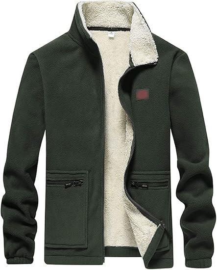 full zip collar sweatshirt