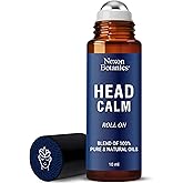 Head Calm Essential Oil Roll-On 10 ml for Migraine &amp; Headache Relief | Soothing Essential Oil Roller Ball Blended with Pure &amp; Natural Essential Oils - Nexon Botanics