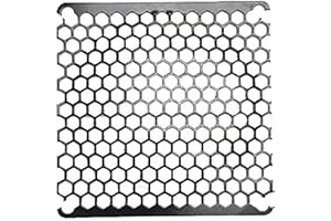 Coolerguys 92mm Honeycomb Black Metal Grill