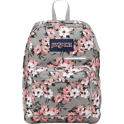 coral sparkle pretty posey jansport backpack Cross Town 17" x 12.5" x 6" - Simple Bag for Everyone with 1 Main Compartment, Front Utility Pocket - Premium Class Accessories - Peach Neon The Mini Break is a compact pouch designed to keep your small essentialslike earbuds Jansport Digibreak Coral Sparkle Pretty