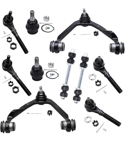 Front Suspension Control Arm & Ball Joint Kit For Veloster 2012-2016 & Elantra 2012-2016 – Tie Rods Included - View #4