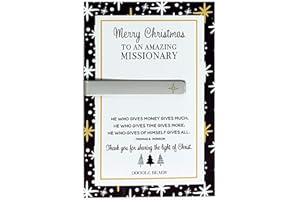 Doodle Beads Missionary Ideas, LDS Missionary Tie Bar & Christmas Card,North Star Tie Clip, Gifts for Missionary Elders
