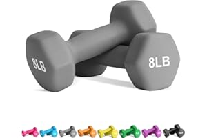 Balelinko Home Gym Equipment Workouts Strength Training Weight Loss Pilates Weights Yoga Sets Weights for Women, Men, Seniors and Youth