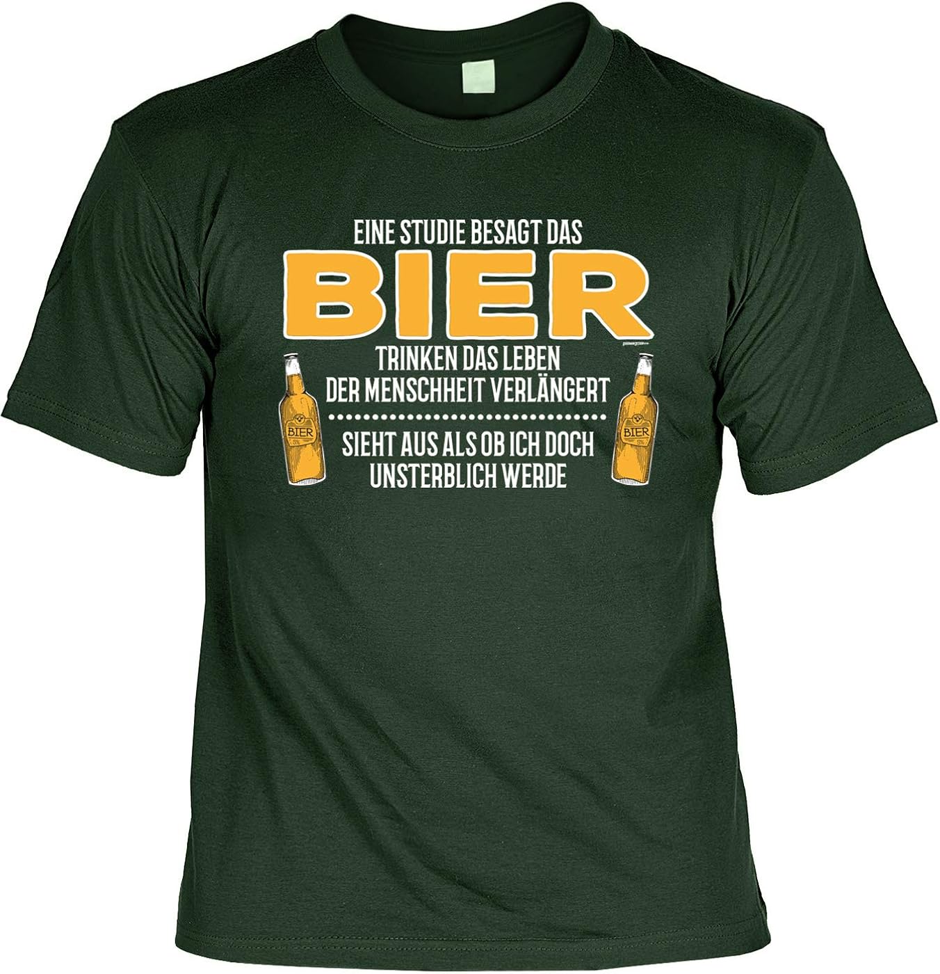 BierSprüche Party TShirt BierMotiv Shirt Bier Trinken das Leben