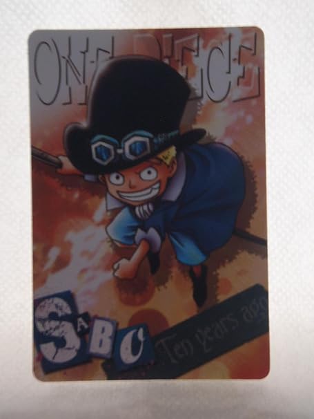 Amazon ワンピース One Piece メモリアル ログ カード サボ 019 アニメ 萌えグッズ 通販