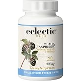 Eclectic Herb, Black Raspberry Capsules, Antioxidant + Immune Support, 90 CT