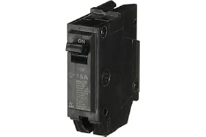 ABB THQL1115 15A SP Circuit Breaker • Q Line Plug-in Circuit Breaker • 15A 1P 10ka 240V • Pole, Compact, Thermal-Magnetic, Plug in