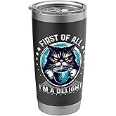 Funny Coffee Tumbler 20 Oz Insulated Coffee Cups Unique Gift Stainless Steel Insulated Tumbler