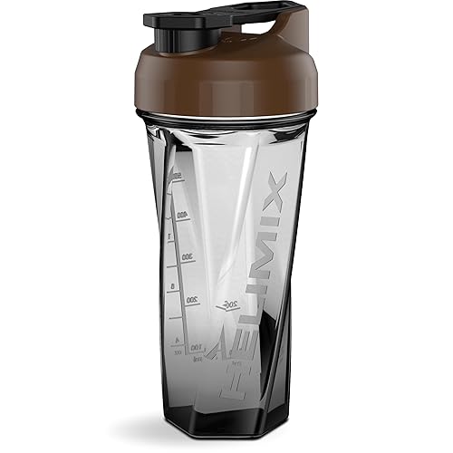 HELIMIX Vortex Blender Shaker Bottle Holds upto 28oz No