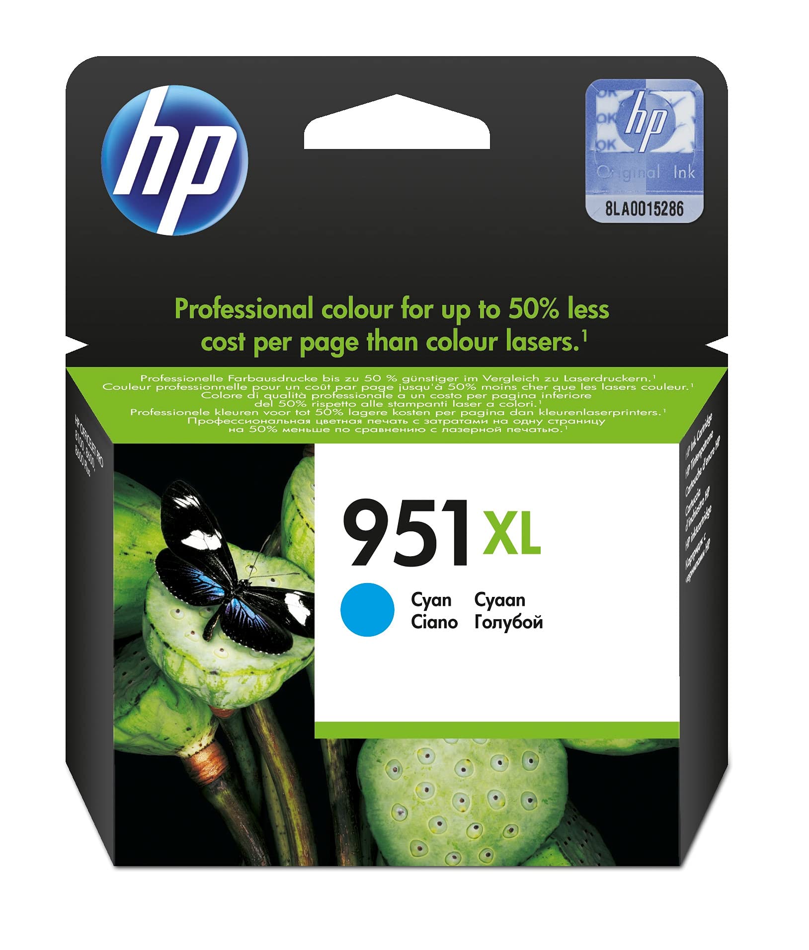 INK CARTRIDGE 951XL CYAN SUPL