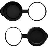 42mm Binocular/Monocular Objective Lens Caps Internal Diameter 51.8-53.3mm Rubber Cover Set Black, (51.8-53.3LC)