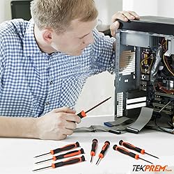 TEKPREM 8 in 1 Small Torx Screwdriver Set with T3