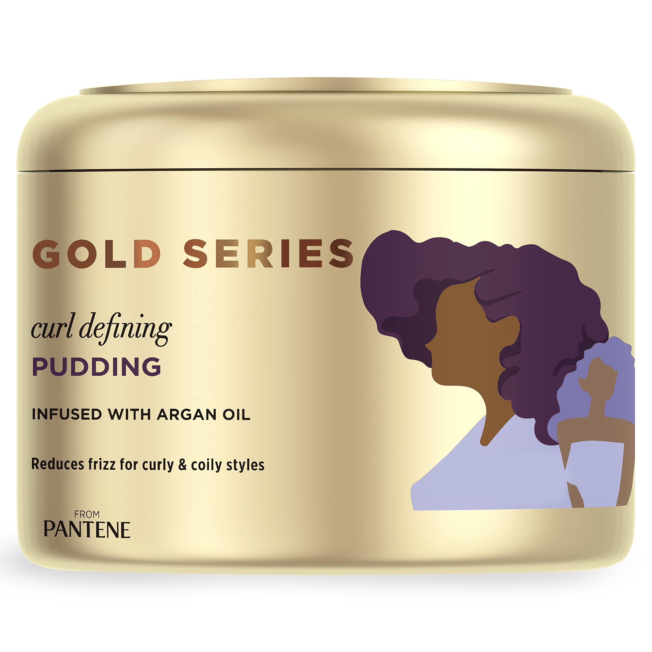 Pantene Gold Series Pudding Curl Defining 7.6 Ounce Jar (225ml)