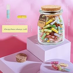HYOUCHANG Capsule Letters Message in a Bottle-Love