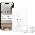 Eve Energy Outlet (Matter) – Smart Outlet & Power Meter, App & Voice Control, No Bridge, Thread & Energy (Matter) - Smart Plug, App and Voice Control, 100% Privacy, Matter Over Thread
