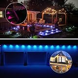 GEYUEYA Home WiFi RGB Decking Lights Kit Ø30MM 12V 0.5W Bluetooth APP view 9