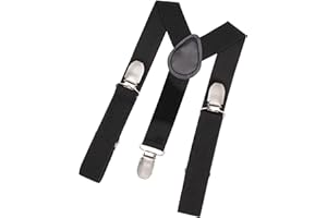 NumRealm Child Kids Suspenders Adjustable Y-Shape Elastic Braces with Non-Slip Silicone Pads Suitable for Boys Girls Toddler