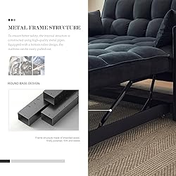 Eifizek 3-in-1 Convertible Sleeper Sofa Bed, Modern