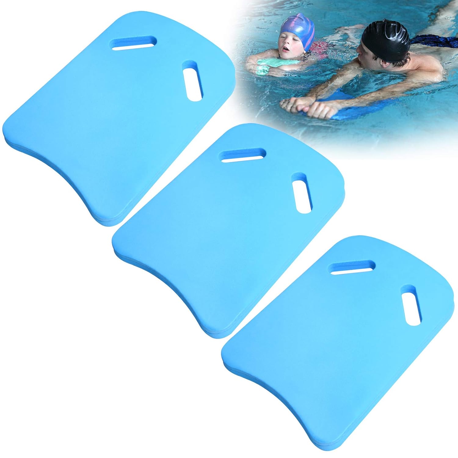 Buy Decdeal 3pcs Swimming Kickboard EVA Swimming Float Board Swimming