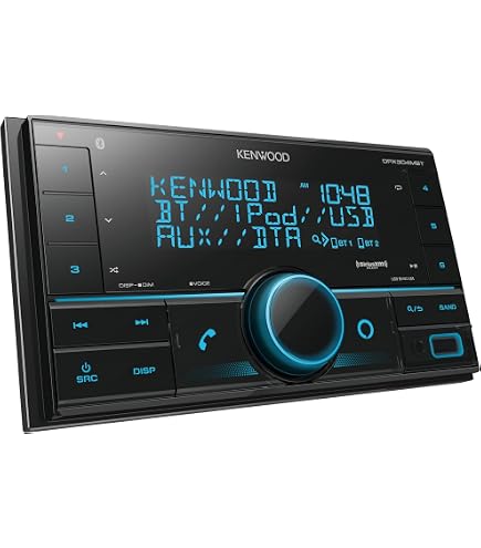 Amazon.com: Kenwood DPX304MBT Double DIN in-Dash Digital Media