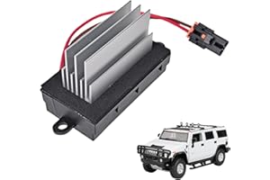 PANNUOSCS Blower Motor Resistor Heater Fan Control Module Fit for Hummer H2 2003-2007 Blower Module Resistor Replace#19331830 89023355 93803637 88986529 15-80388 15-80655 15-80911 3GSH-19E624-CA 4GSH-19E624-AA