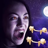 3 Pairs Retractable Halloween Vampire Fangs | Not Scratch the Gums, Horrifying Vampire Fangs Teeth, Fake Teeth Cosplay, Retractable Braces
