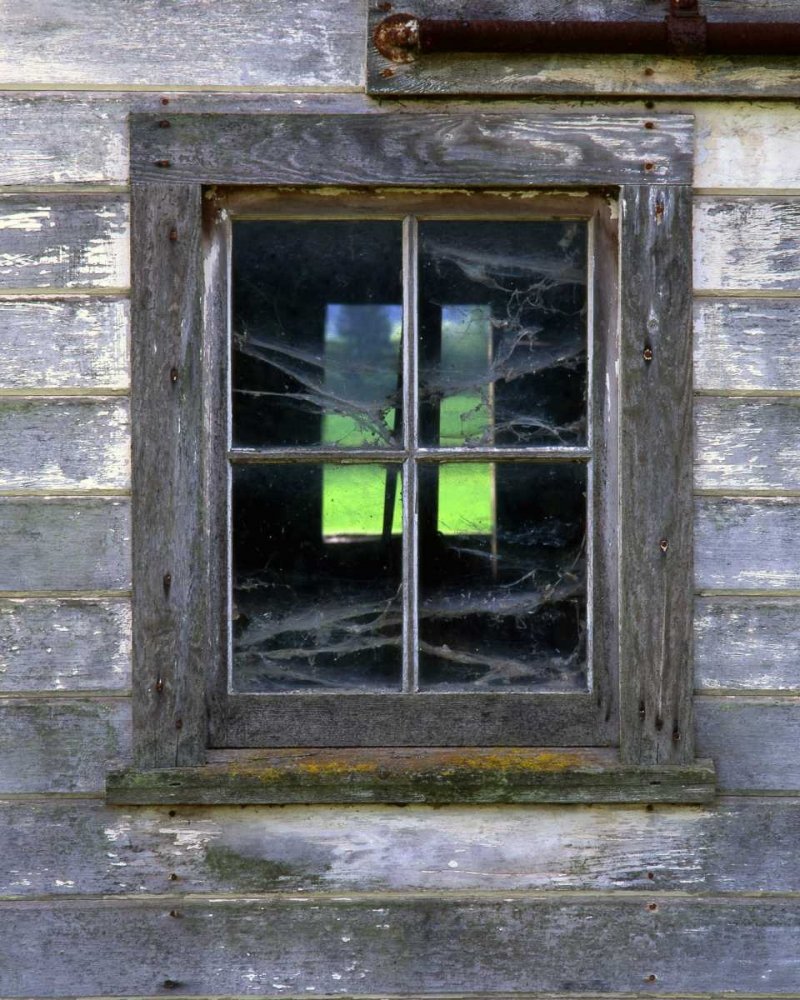 Or Willamette Valley Old Barn Window Fine Art Print On Fine Art
