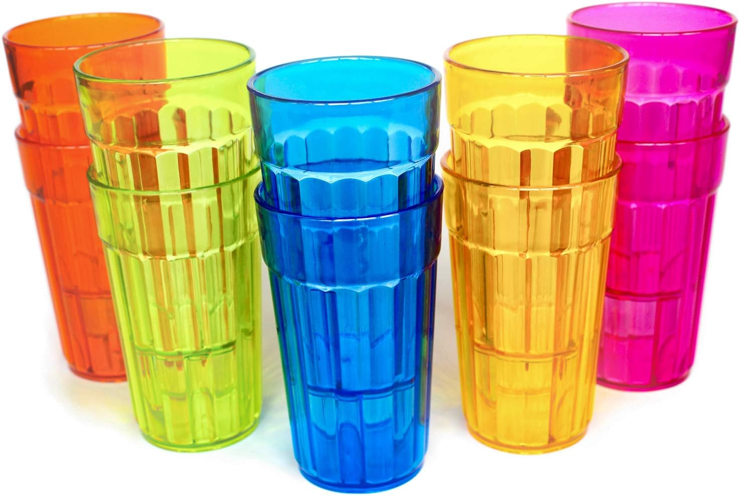 plastic tumblers