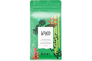Wyld Coffee Company - Espresso - Medium/Dark Roast - Low Acidity - Whole Bean Arabica Coffee - Fairtrade Certified & Organic 