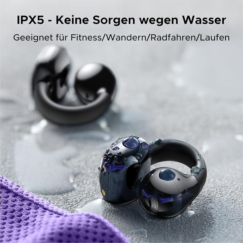 HiTune S3 Open Ear Kopfhörer, Bluetooth Kopfhörer nur 5,2g