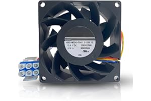 Thanovaus 2025 Upgraded WR60X26866 Evaporator Fan Motor for GE Refrigerator Fan, Replaces WR60X10356, WR02X13733, WR60X10341, Nidec V80E14MS2A3-57A611, etc. OEM-Grade Compatible Replacement